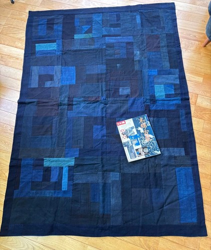 Japanese indigo cotton kasuri - japanese,