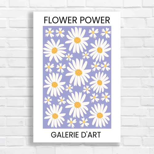 Vibrant daisy flower power - vibrant,