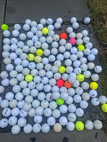 Mixed set used - 25, golf