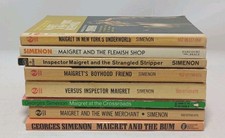 Lot of 8 Georges Simenon