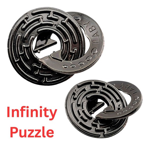 Metal brain teaser - brain,