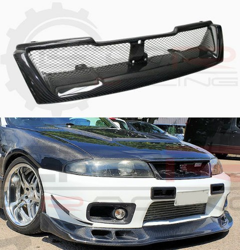 Carbon fibre front grill for - fibre,