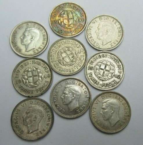 1939 1942 king george - 1942, vf
