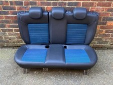 Vauxhall Corsa VXR Recaro Edition Blue leather rear seat