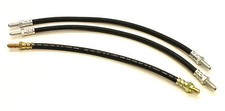 SET 3 BRAKE HOSES JAGUAR E TYPE SERIES 1 & 2 FROM 1961 TO  1971 (NOT 2+ 2)