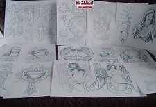 Religious Tattoo Flash Designs