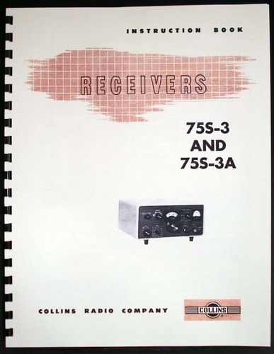 Collins 75s receiver - collins, 75s-3a