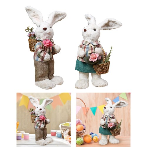 Standing rabbit statue - rabbit,