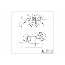 Left Engine Support For Hyundai IV V Accent Kia RIO III 218301R000 218301R050