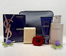 Yves Saint Laurent YSL Kouros Travel Selection EDT Shower Gel 100ml Soap Bag