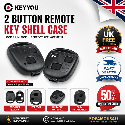 Button remote key fob case - 2,