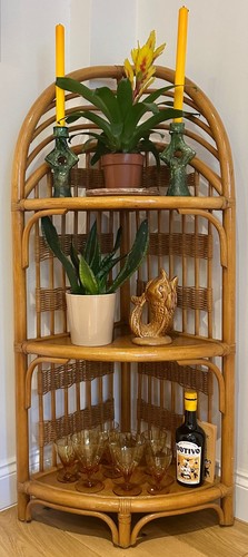 Vintage 1970s rattan - vintage, bamboo