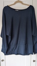 Apricot Navy Batwing Sleeve