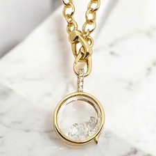 Glass Opening Charm Locket
