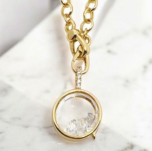 Glass opening charm - opening,