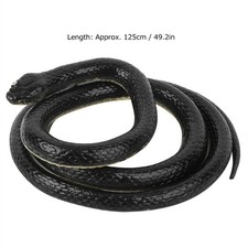 .Soft Rubber Artificial Snake
