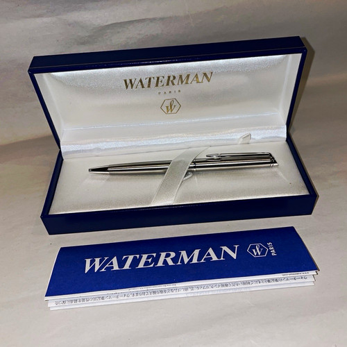 Waterman metal ballpoint pen - waterman,