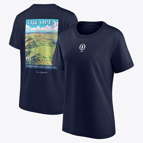The open golf shirt graphic - t-shirt,