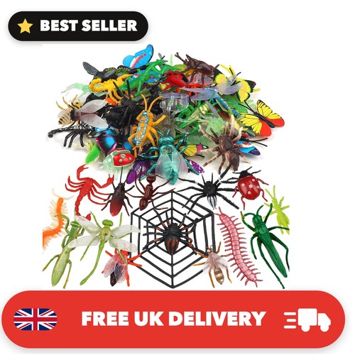 Pcs realistic insects - 62,