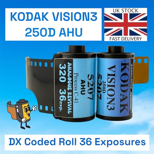 Kodak vision3 250d ahu 35mm - ahu,,