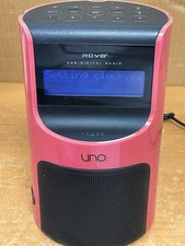Revo Uno Portable DAB Radio – Pink Digital FM Audio Unit