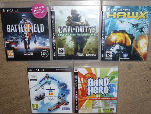 Job lot sony ps3 games - 5,