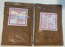 2x BRITISH FORCES MOD RATION