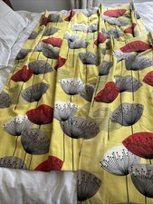 Sanderson Dandelion Heads Professionally Made Curtains X2 Thermal Lined 