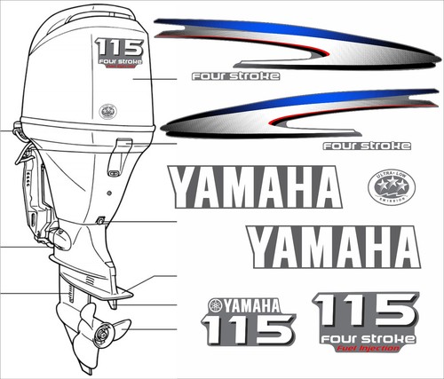 Yamaha outboard 115hp - outboard, four