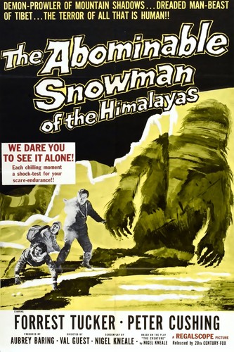 The abominable snowman - abominable, (1957)