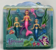 Mermaid Princess Set Of 3 14cm
