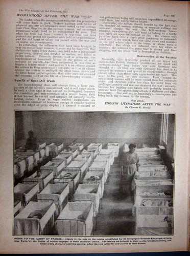 Antique old print 1917 ww1 - old,