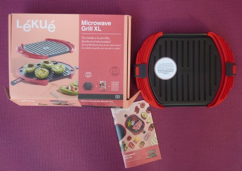 Lekue red microwave - lekue, grill