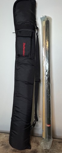 New budweiser pool cue - pool,