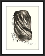 Picasso, Lithograph, Limited Edition,  from Woman with Long Hair from Gongora