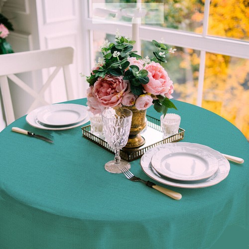 Poly cotton table cloth cover - poly,