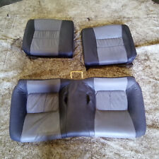 Toyota Celica Mk7 T230 1999-2006 PAIR Upper & Lower Leather Rear Bench Seat PICS