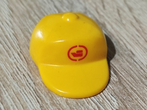 Playmobil yellow cap crane - yellow,