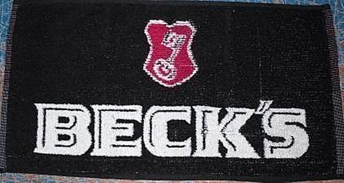 Becks bier cotton bar - cotton, towel