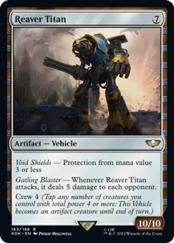 Reaver titan 163 - foil), #163