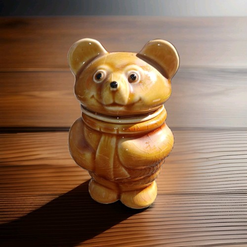 Retro ceramic bear - ceramic,
