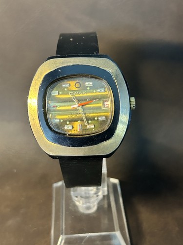 Omax men vintage watch - omax,