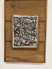 Haitian Artist Nono. Original Painting on Canvas. Signed