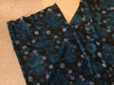 A 2 yard x 36 inch piece of vintage wool crepe fabric