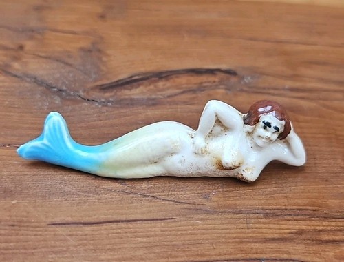 Vintage miniature mermaid - miniature,