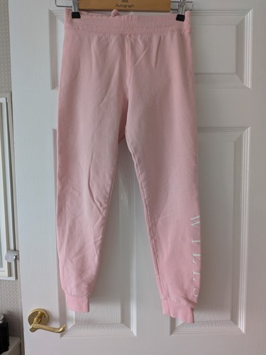 Jack wills pink logo joggers - wills,