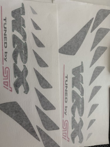 Wrx sti sticker type decals - sticker, r