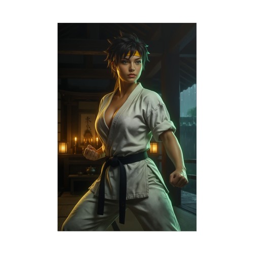Makoto street fighter poster - makoto,