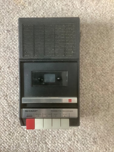Old sharp cassette - old,