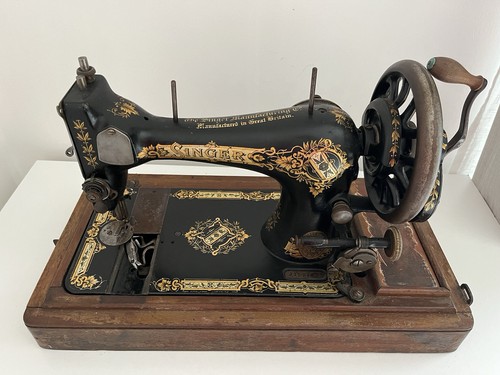 Antique singer sewing machine - antique,